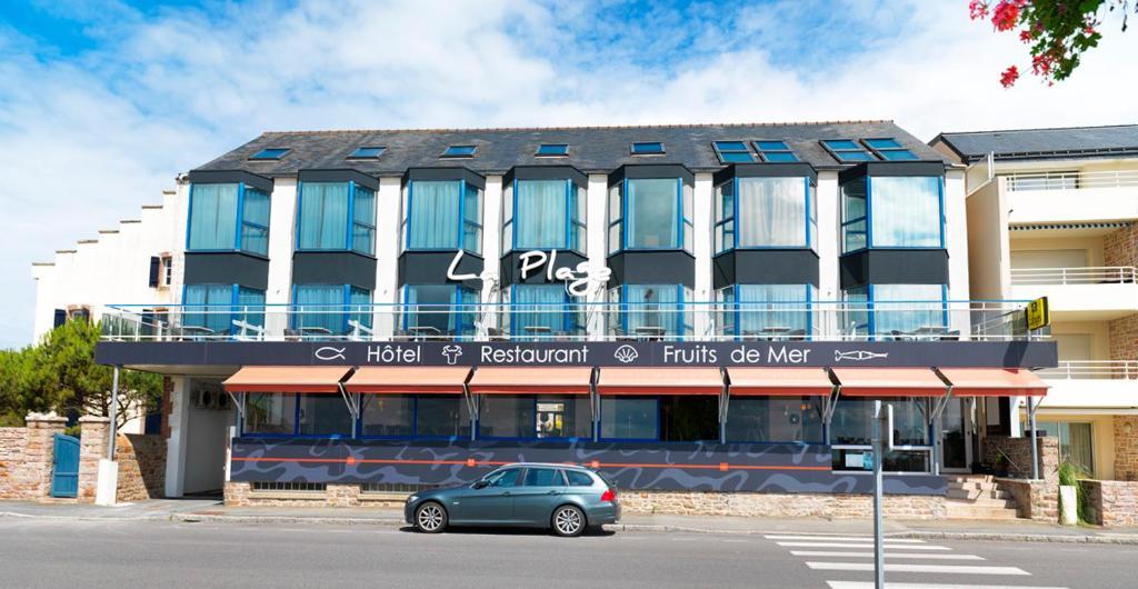 Hotel De La Plage Erquy Exterior foto